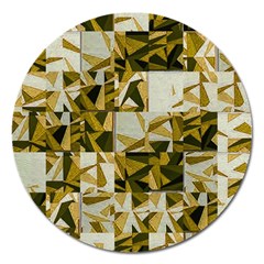 Random Design Magnet 5  (round) by Sparkle