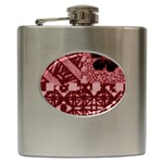 Kelani Hip Flask (6 oz) Front