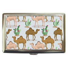 Camels Cactus Desert Pattern Cigarette Money Case by Wegoenart