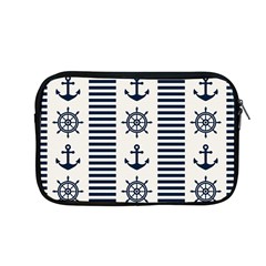 Nautical Seamless Pattern Vector Illustration Apple Macbook Pro 13  Zipper Case by Wegoenart