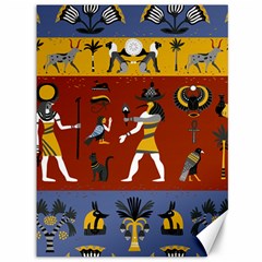 Ancient Egyptian Religion Seamless Pattern Canvas 36  X 48  by Wegoenart