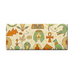 Egypt Seamless Pattern Hand Towel by Wegoenart