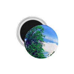 The Deep Blue Sky 1 75  Magnets by Fractalsandkaleidoscopes