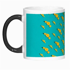 Sakura In Yellow And Colors From The Sea Morph Mugs by pepitasart