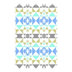 Multicolored Geometric Pattern Shower Curtain 48  X 72  (small) 