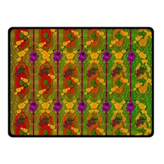 Sakura Blossoms Popart Fleece Blanket (small) by pepitasart