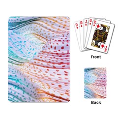 Spots Waves Playing Cards Single Design (rectangle) by Sparkle