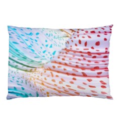 Spots Waves Pillow Case (two Sides) by Sparkle