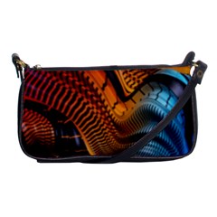 3d Rainbow Choas Shoulder Clutch Bag by Sparkle