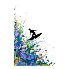 Nature Surfing Shower Curtain 48  X 72  (small)  by Sparkle