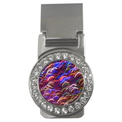 Fractal Rings Money Clips (cz)  by Sparkle