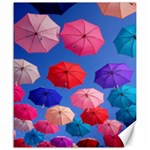 Rainbow Umbrella Canvas 20  x 24  19.57 x23.15  Canvas - 1