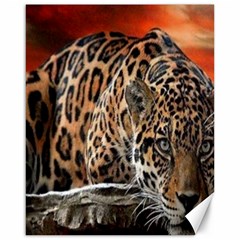 Nature With Tiger Canvas 16  X 20  by Sparkle