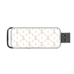 Happy Easter Motif Print Pattern Portable Usb Flash (one Side) by dflcprintsclothing