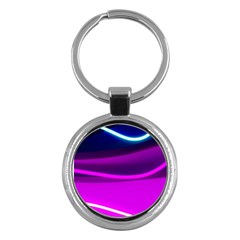 Neon Wonder  Key Chain (round) by essentialimage