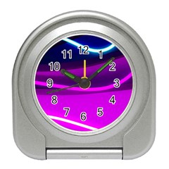 Neon Wonder  Travel Alarm Clock by essentialimage