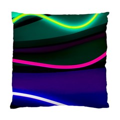 Neon Wonder Standard Cushion Case (one Side) by essentialimage