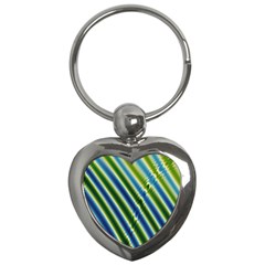 Blueglow Key Chain (heart) by Sparkle