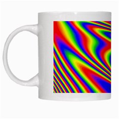 Rainbow White Mugs