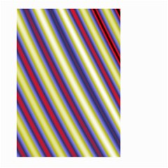 Colorful Strips Large Garden Flag (two Sides)