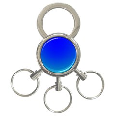 Turquis 3-ring Key Chain by Sparkle