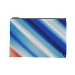 Blue White Cosmetic Bag (large) by Sparkle