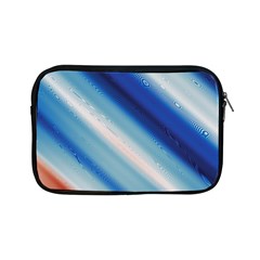 Blue White Apple Ipad Mini Zipper Cases by Sparkle