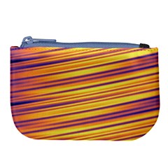 Colorful Strips Large Coin Purse by Sparkle