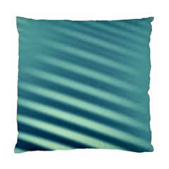 Blue Strips Standard Cushion Case (two Sides) by Sparkle