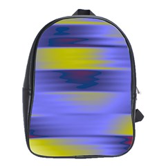 Blue Strips School Bag (large) by Sparkle