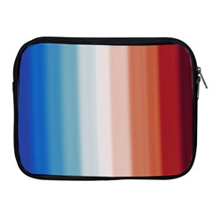 Blue,white Red Apple Ipad 2/3/4 Zipper Cases by Sparkle