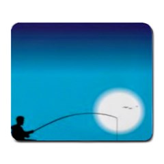 Fishing Large Mousepads by Sparkle
