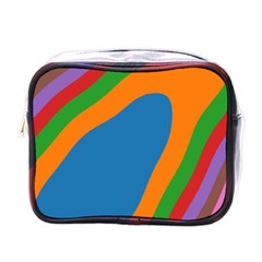 Rainbow Road Mini Toiletries Bag (one Side) by Sparkle