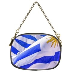 Uruguay Flags Waving Chain Purse (one Side) by dflcprintsclothing