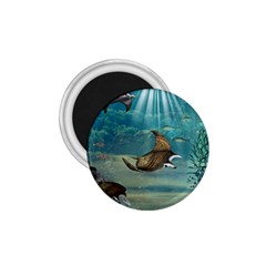 Awesome Steampunk Manta Rays 1 75  Magnets by FantasyWorld7