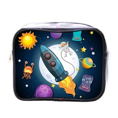 Spaceship Astronaut Space Mini Toiletries Bag (one Side) by Vaneshart