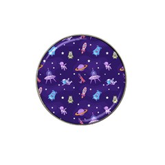 Space Seamless Pattern Hat Clip Ball Marker (10 Pack) by Vaneshart