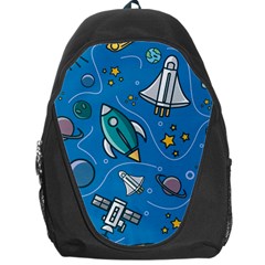 About Space Seamless Pattern Backpack Bag