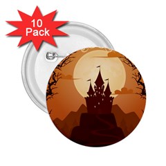 Beautiful Castle 2 25  Buttons (10 Pack)  by Vaneshart