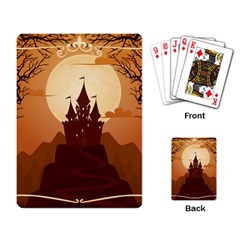 Beautiful Castle Playing Cards Single Design (rectangle) by Vaneshart