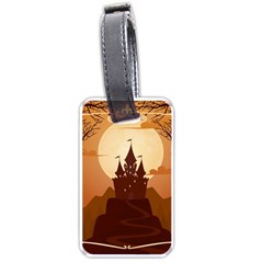 Beautiful Castle Luggage Tag (one Side)