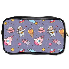 Outer Space Seamless Background Toiletries Bag (one Side)