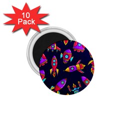 Space Patterns 1 75  Magnets (10 Pack) 