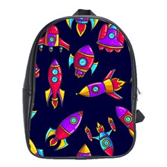 Space Patterns School Bag (xl)