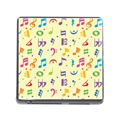 Seamless Pattern Musical Note Doodle Symbol Memory Card Reader (square 5 Slot) by Vaneshart