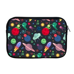 Cosmos Ufo Concept Seamless Pattern Apple Macbook Pro 17  Zipper Case