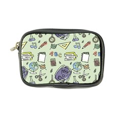 Hand Drawn Pattern School Coin Purse by Vaneshart