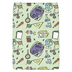 Hand Drawn Pattern School Removable Flap Cover (l)