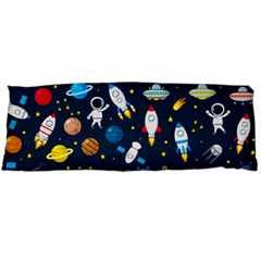 Big Set Cute Astronauts Space Planets Stars Aliens Rockets Ufo Constellations Satellite Moon Rover V Body Pillow Case (dakimakura)