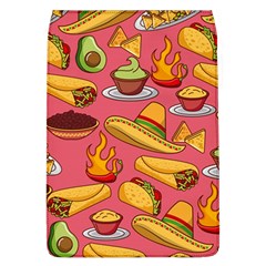 Seamless Pattern Mexican Food Hat Traditional Removable Flap Cover (l) by Vaneshart